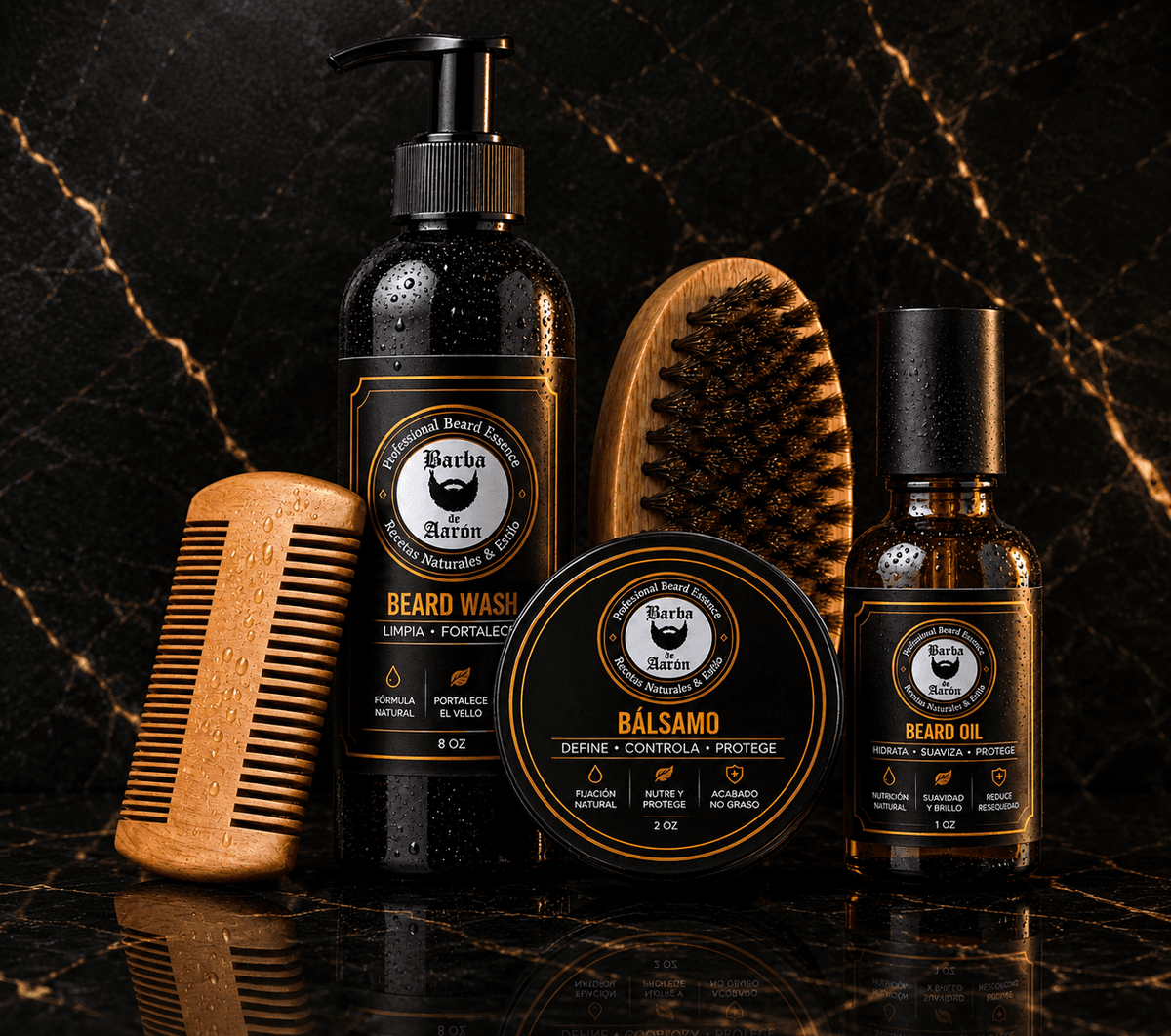 Kit Completo Barba de Aarón